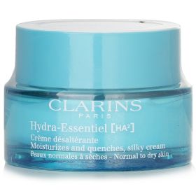 CLARINS - Hydra-Essentiel [HAÂ²] Moisturizes & Quenches Silky Cream - Normal to Dry Skin 097980 50ml/1.7oz